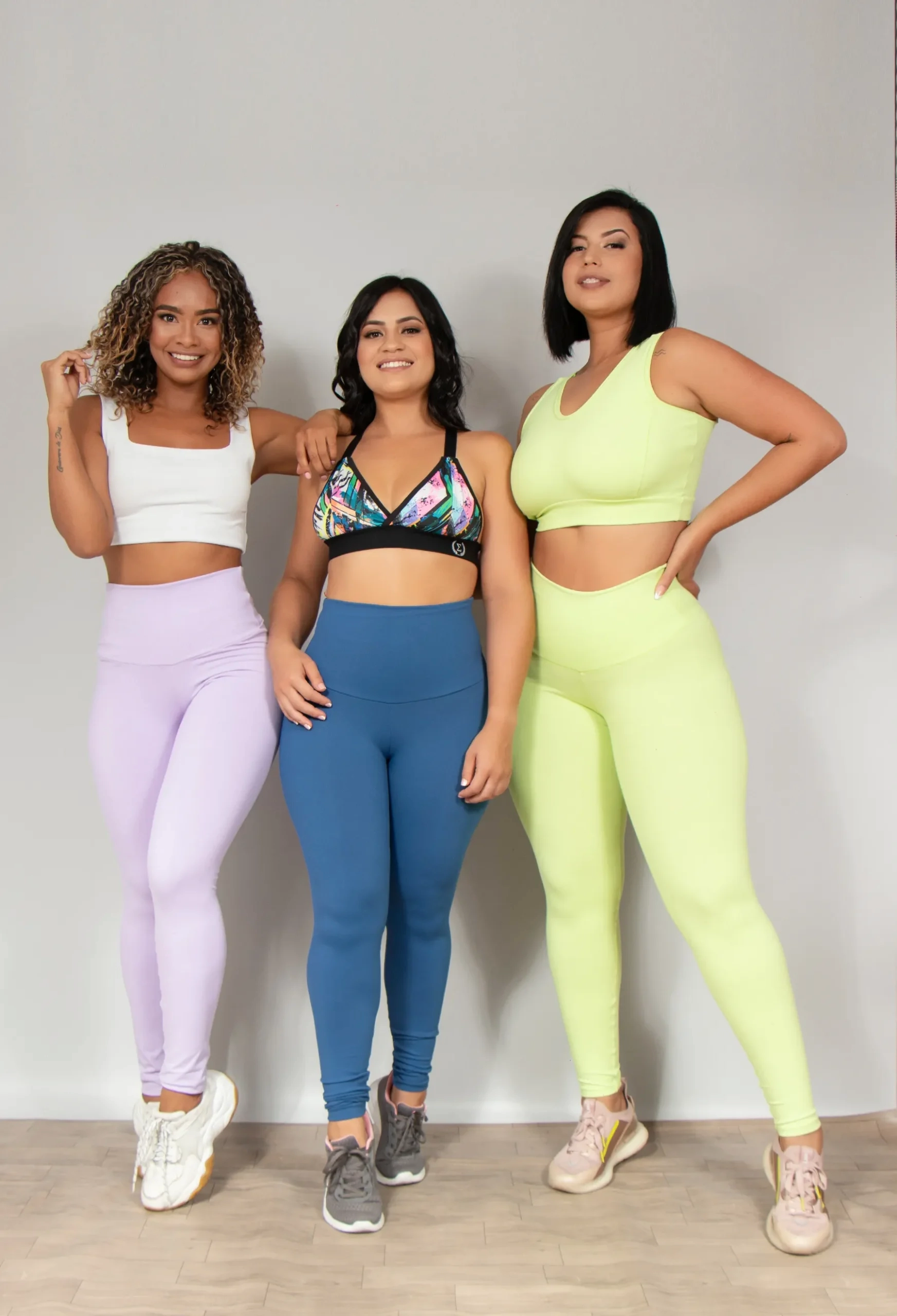  Leggins Deportivo Color Prontamoda Y Texturizado Ref. 1502